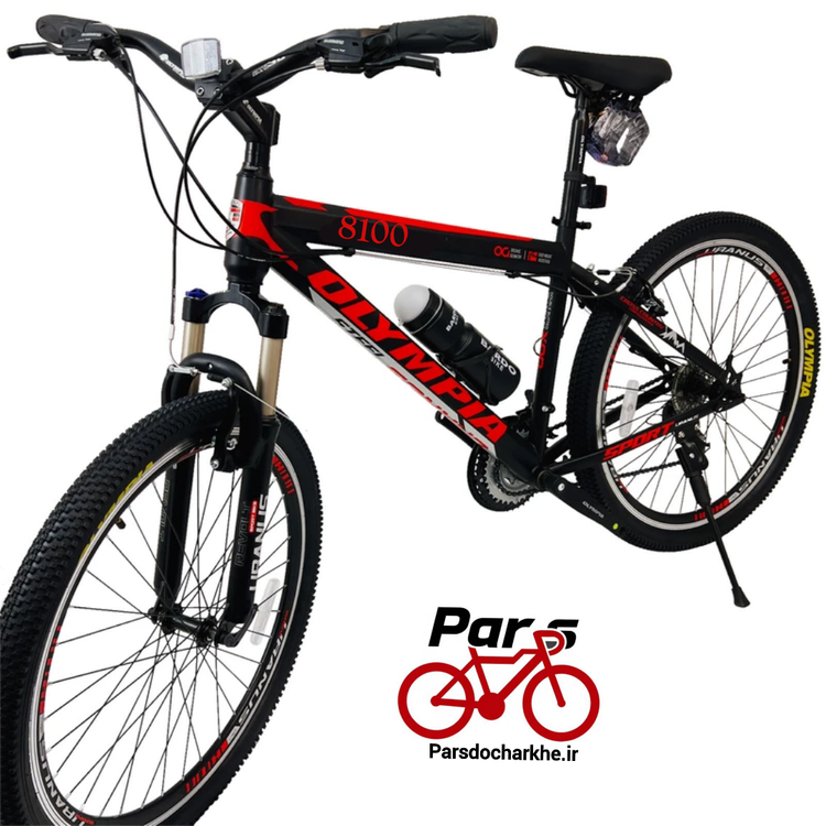 دوچرخه کوهستان المپیا مدل steel sport کد 8100 سایز 26