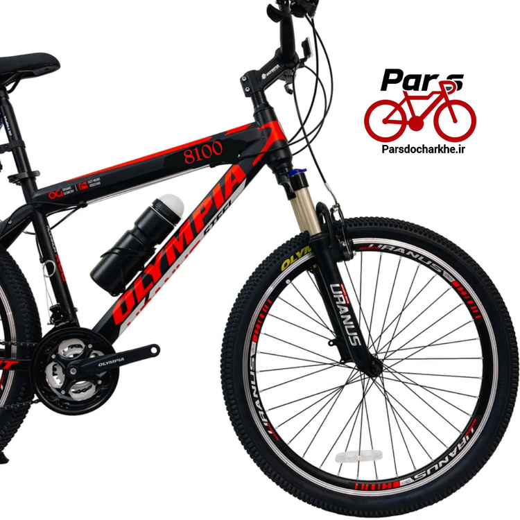 دوچرخه کوهستان المپیا مدل steel sport کد 8100 سایز 26
